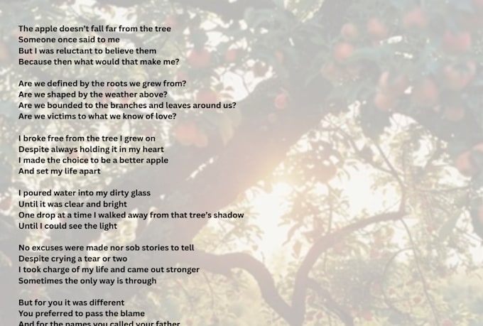 turn your thoughts and emotions into custom poetry